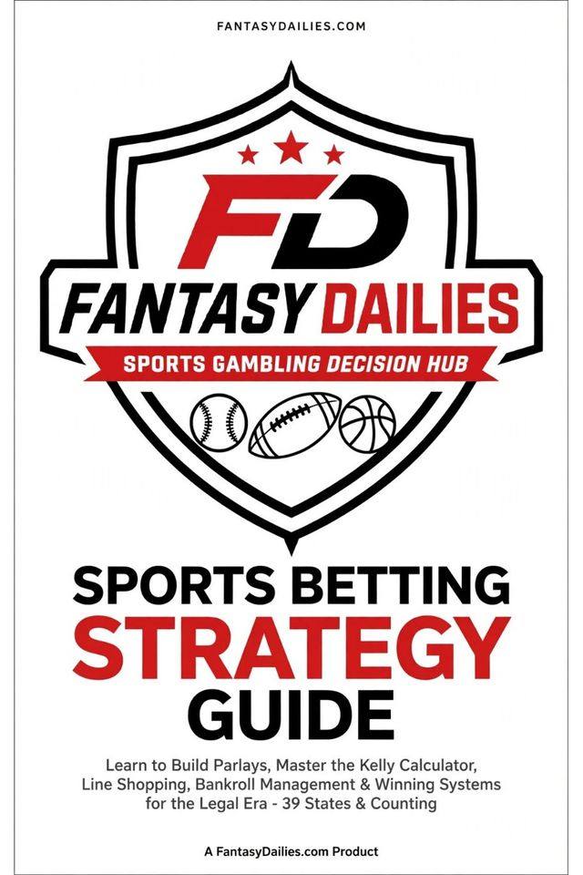 FantasyDailies Sports Betting Strategy Book cover